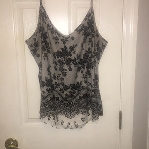 Black and white camisole